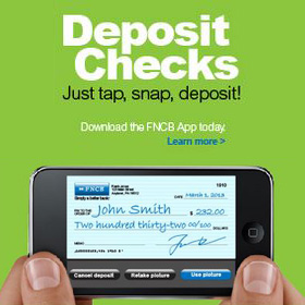 Deposit Checks with your mobile device